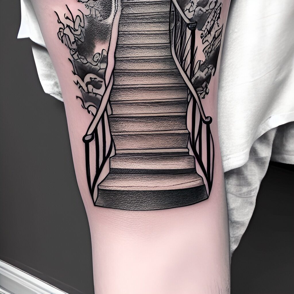 Landon Smithstairway to heaven tattoo  Behind The Bobcats