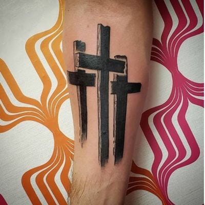 3 Cross Tattoo Meaning