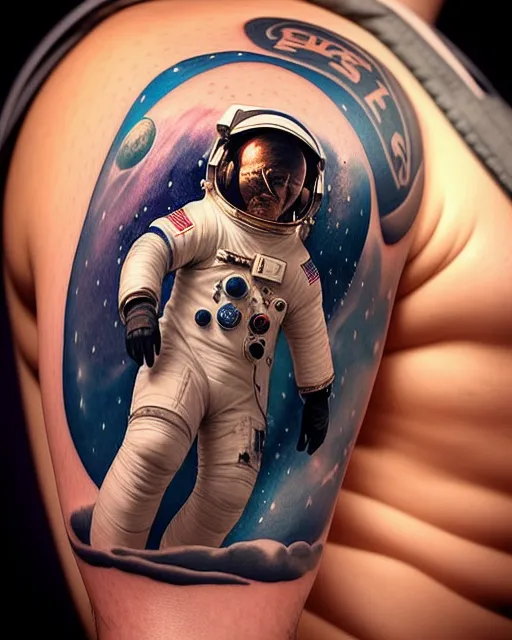 Astronaut Tattoo meaning