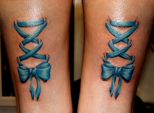 Blue Ribbon Tattoo Meaning