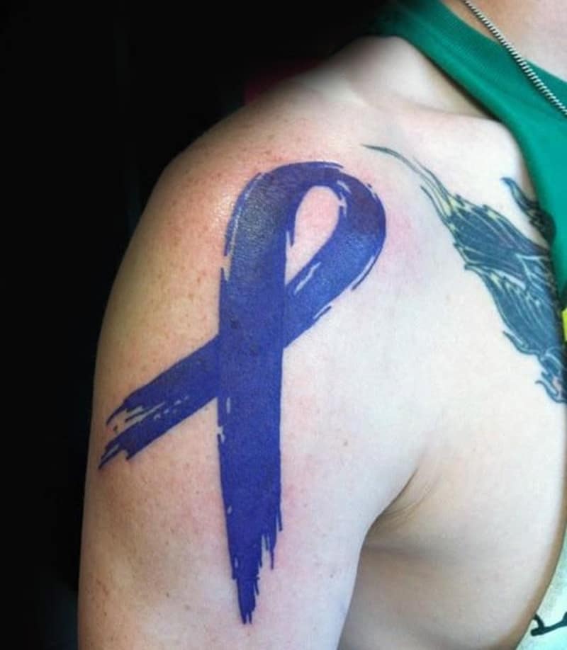 Blue Ribbon Tattoo Meaning