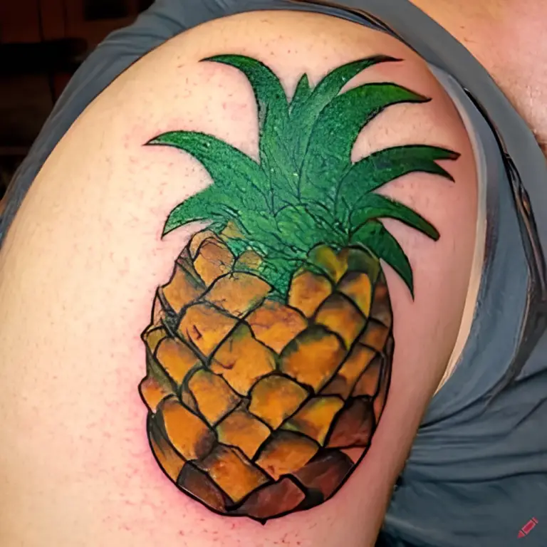 Pineapple Tattoo Meaning And Symbolism Joy Wealth