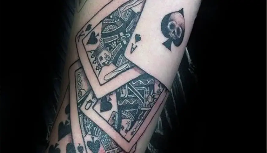 Playing Cards Tattoo Designs