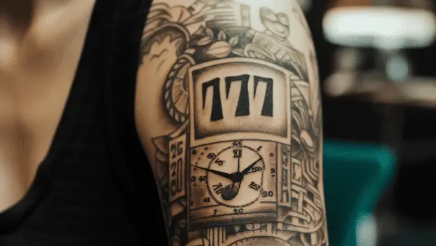 777 Tattoo Meaning  Inkspired Magazine