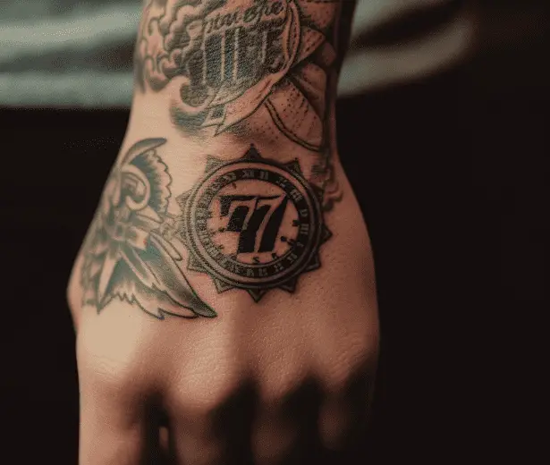 777 Tattoo Symbolism  Cool Ideas  Tattoo Twist