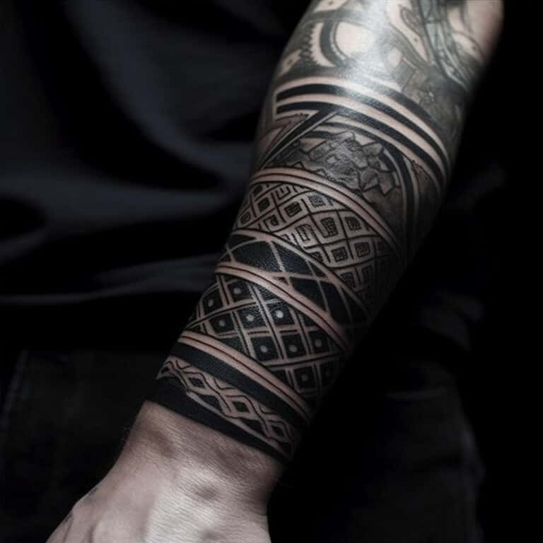 Black Band Tattoo Meaning & Symbolism (Mourning)