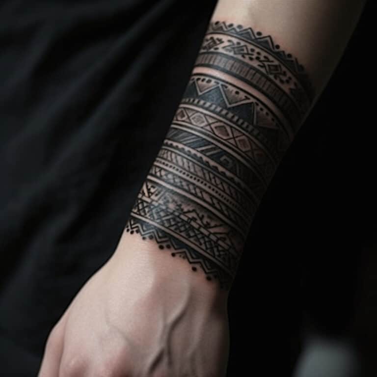 Black Band Tattoo Meaning & Symbolism (Mourning)