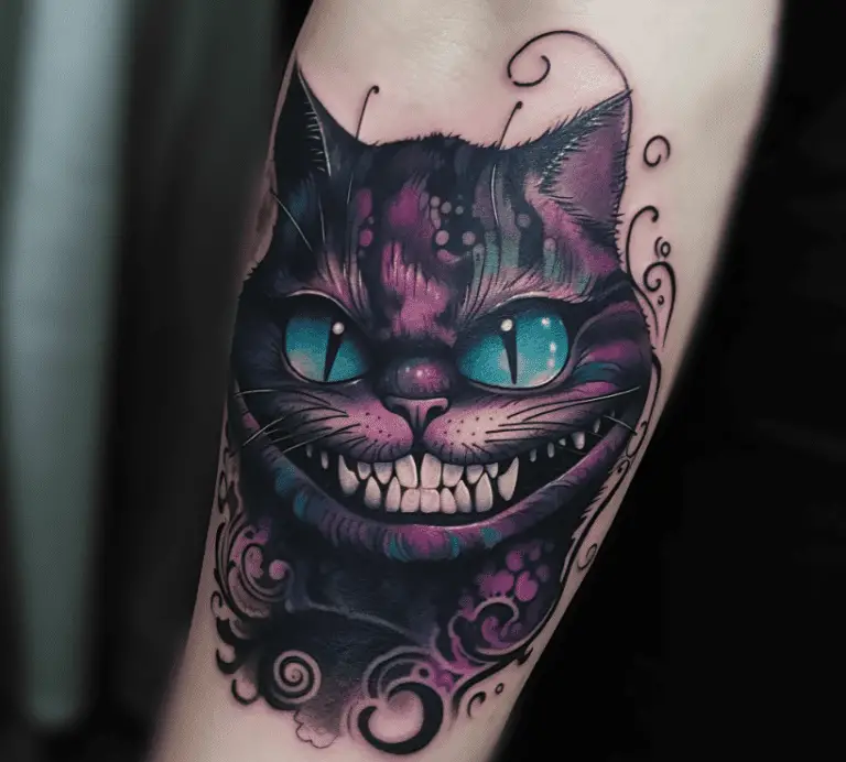 Cheshire Cat Tattoo Meaning & Symbolism (Diversity)