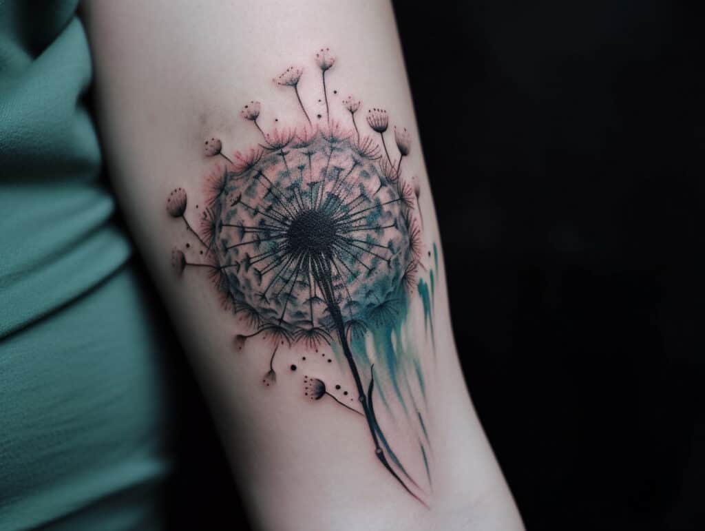 Dandelion Tattoo Designs