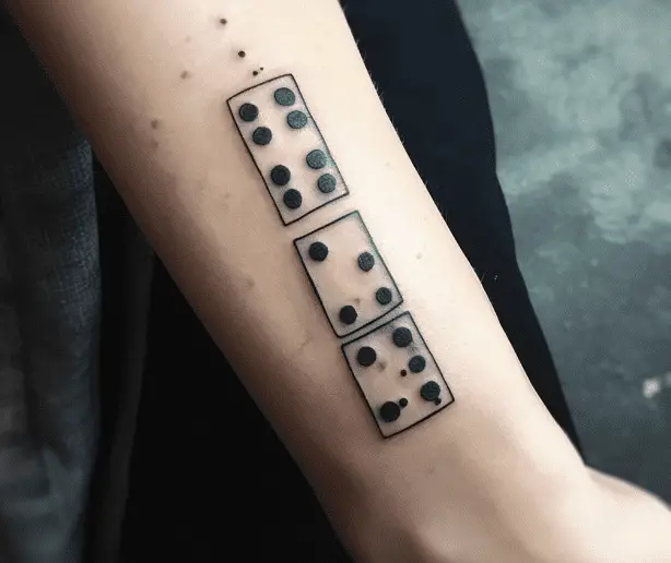 Domino Tattoo Designs