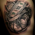 Money Bag Tattoo Meaning: Symbolism and Interpretations