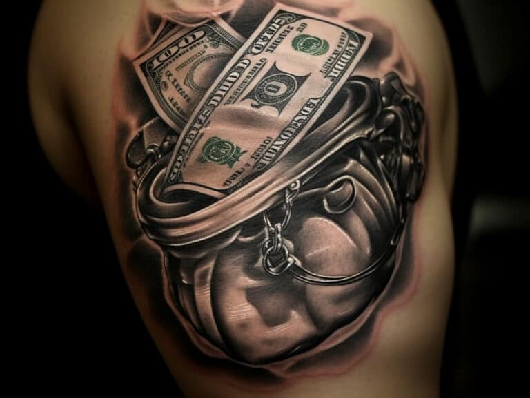 Money Bag Tattoo Meaning: Symbolism and Interpretations