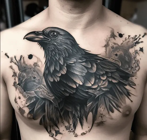 Top 9 Raven Tattoo Designs With Meanings  Styles At Life