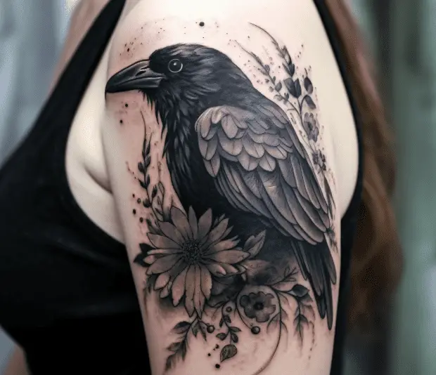 30 Best Unique Raven Tattoo Design Ideas 2023 Updated  Saved Tattoo