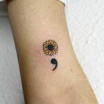 Semicolon Tattoo Meaning: In Mental Health Awareness