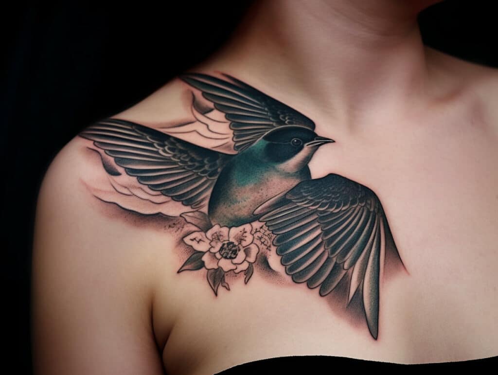 Swallow Tattoo As One Of The Greatest OldSchool Designs