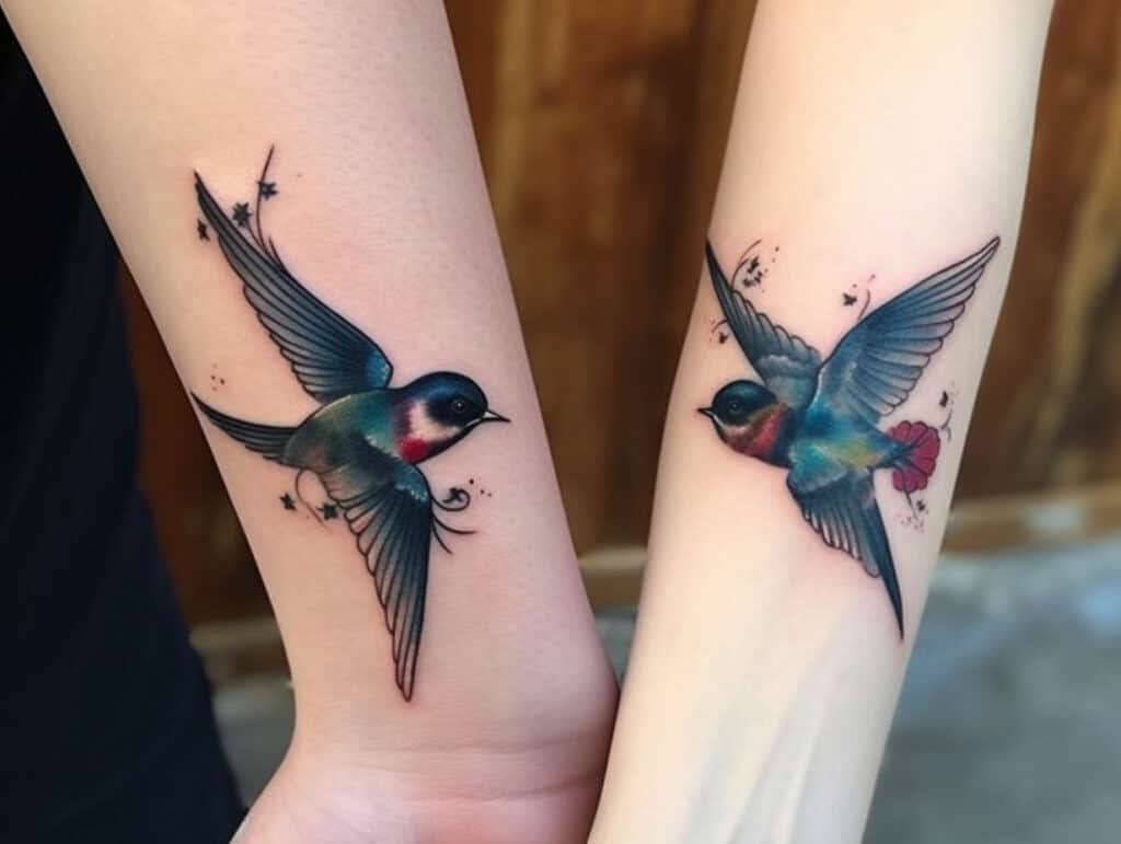 Two Swallows Tattoo Meaning