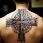 Upside Down Cross Tattoo Meaning & Symbolism (Humility)