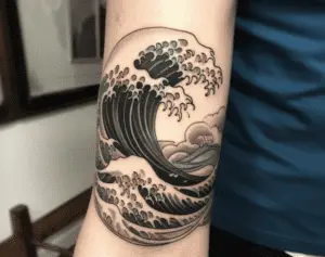 Wave Tattoo Meaning & Symbolism (Motion)
