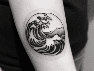 Wave Tattoo Meaning & Symbolism (Motion)