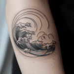 Wave Tattoo Meaning & Symbolism (Motion)