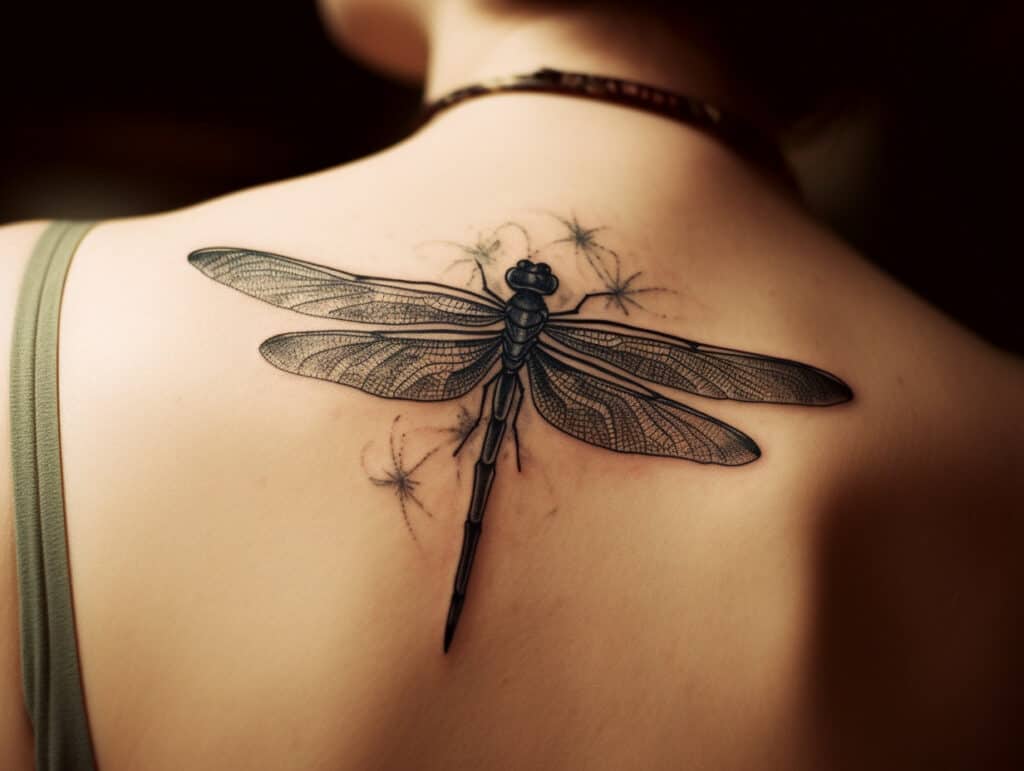 Dragonfly Tattoo Design