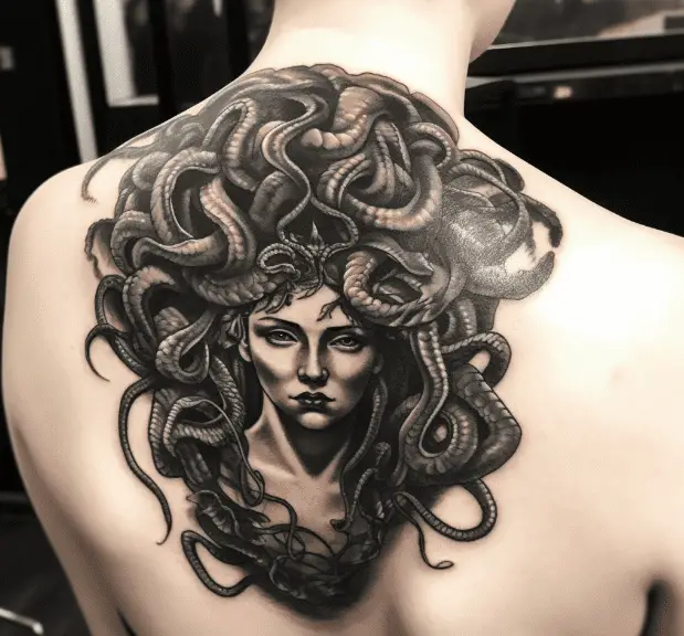 Medusa Tattoo  Medusa tattoo design Greek tattoos Medusa tattoo