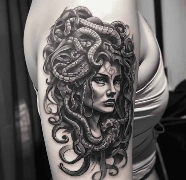 Medusa head tattoo by Chris Showstoppr  Post 28528