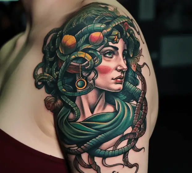 50 mẫu medusa tattoo meaning đậm chất thần thoại