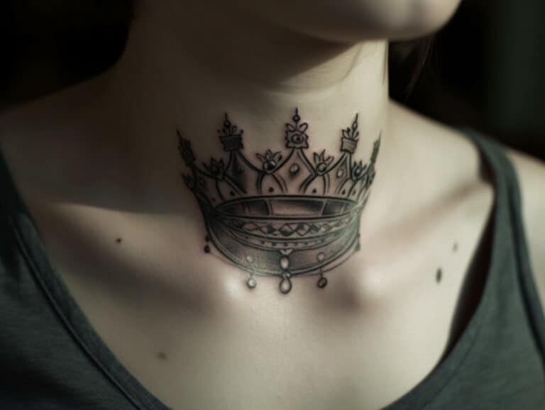 Point Crown Tattoo Meaning Symbolism Perseverance