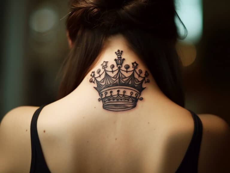 Point Crown Tattoo Meaning Symbolism Perseverance