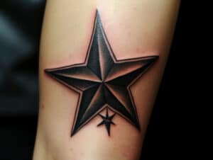 5 Point Star Tattoo Meaning & Symbolism (Water)