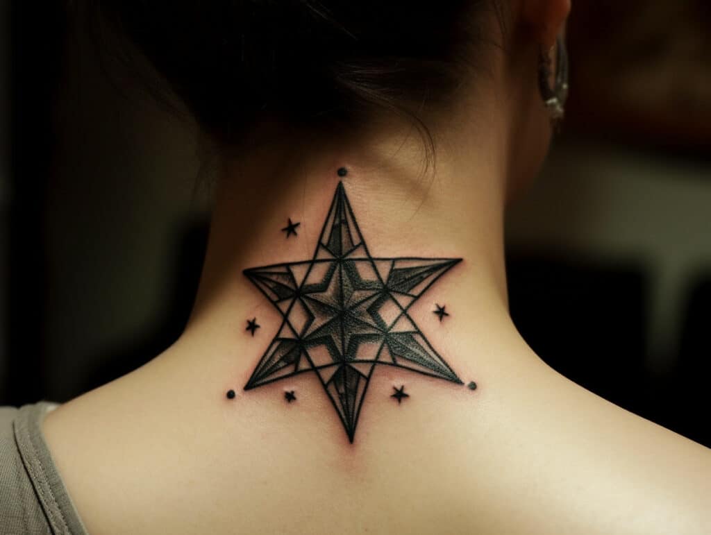 5 Point Star Tattoo