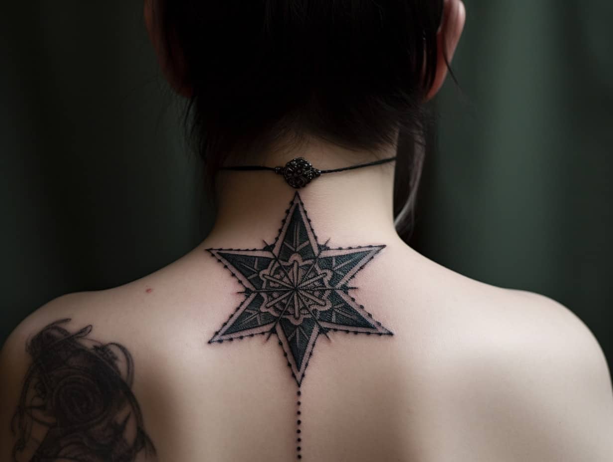 5 Point Star Tattoo Meaning & Symbolism (Water)
