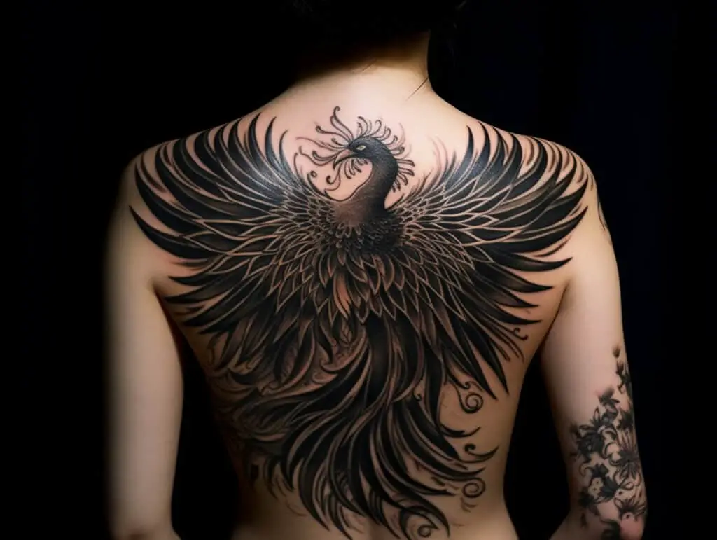 Black Phoenix Tattoo Meaning