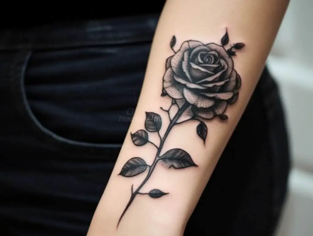 Black Rose Tattoo Meaning