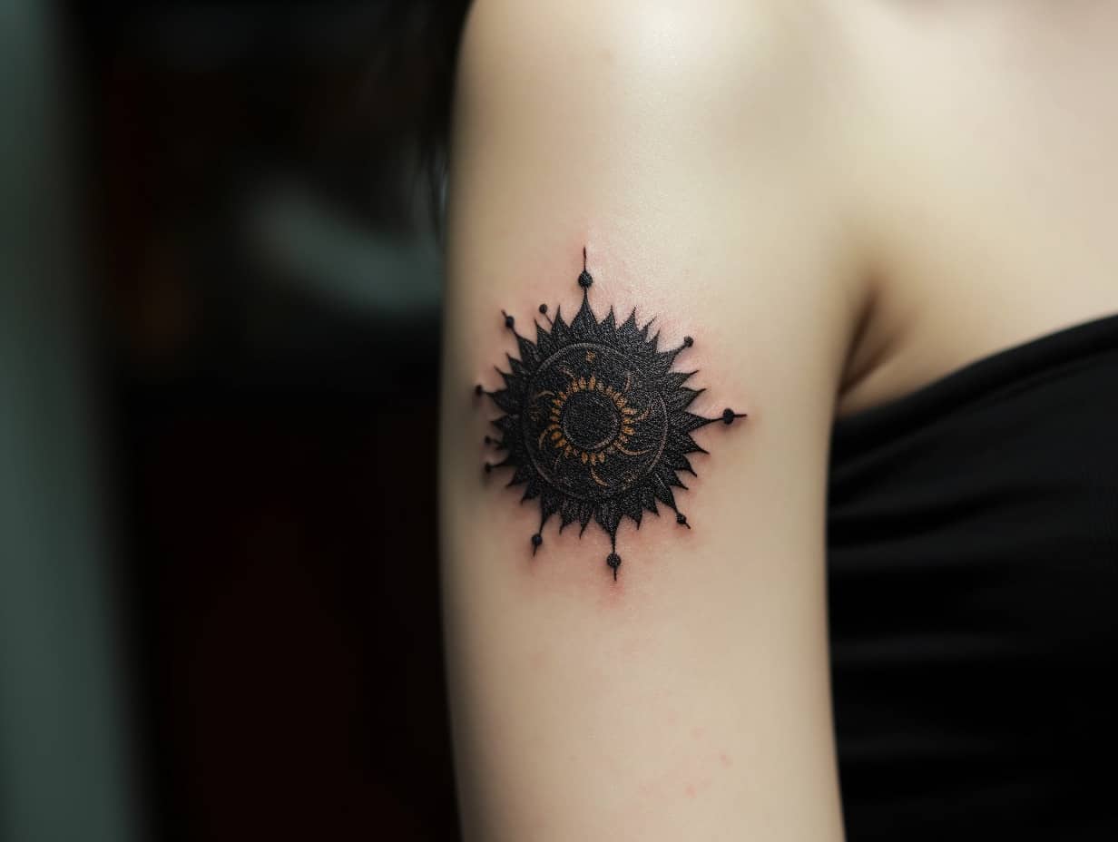 Black Sun Tattoo Meaning & Symbolism (Bad Luck)