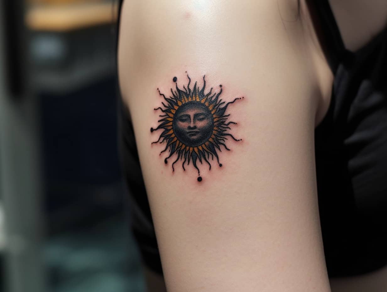 Black Sun Tattoo Meaning & Symbolism (Bad Luck)