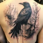 Crow Tattoo Meaning: Symbolism and Designs