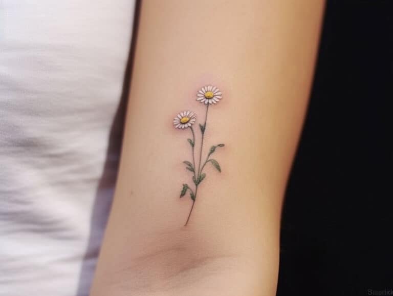 Daisy Tattoo Meaning Symbolism and Designs