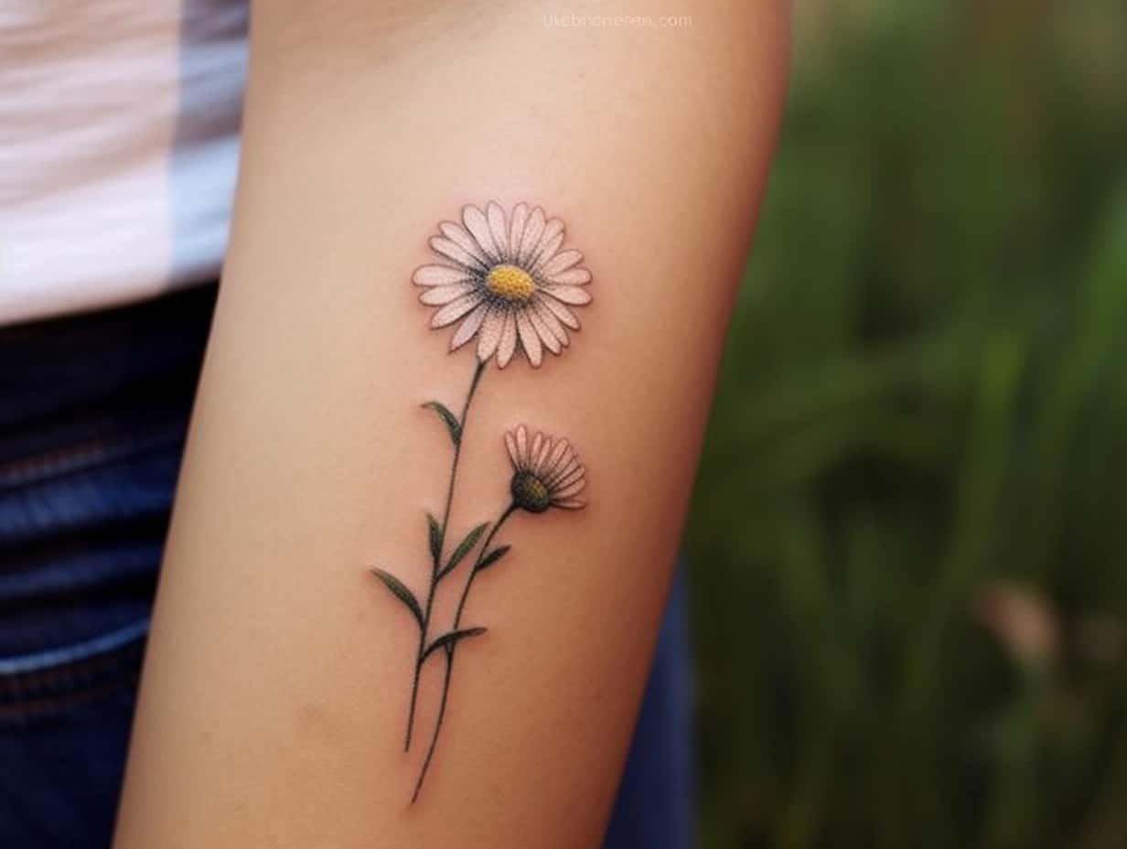 Daisy Tattoo Meaning: Symbolism and Designs