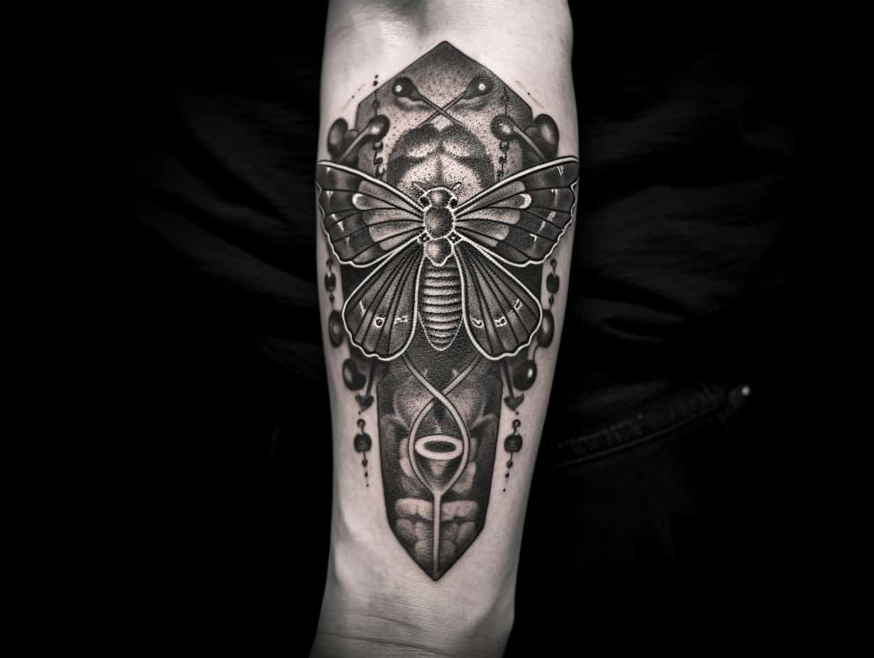 Death Moth Tattoo Meaning: Unveiling the Dark Symbolism
