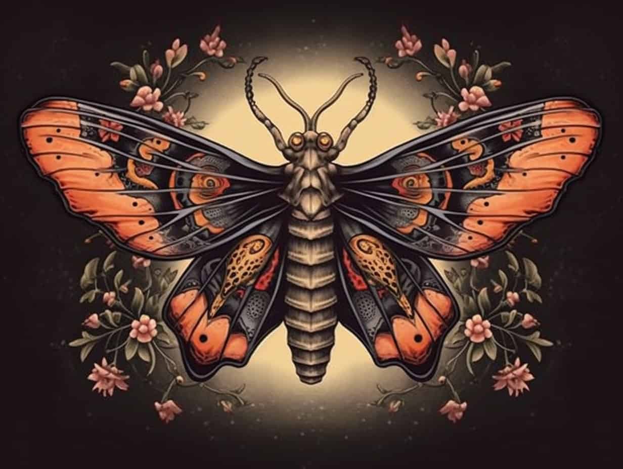 Death Moth Tattoo Meaning: Unveiling the Dark Symbolism