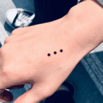 Ellipsis Tattoo Meaning & Symbolisms (Memories)