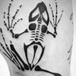 Frog Skeleton Tattoo Meaning: Symbolism and Interpretations