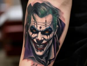 Joker Tattoo Meaning: Symbolism + Ideas