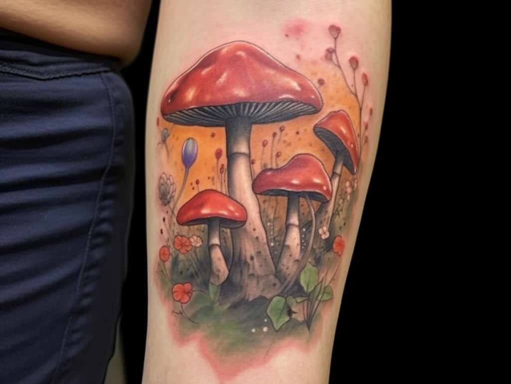 101 Best Trippy Mushroom Tattoo Ideas That Will Blow Your Mind  Outsons