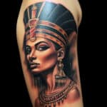 Nefertiti Tattoo Meaning: Symbolism + Designs