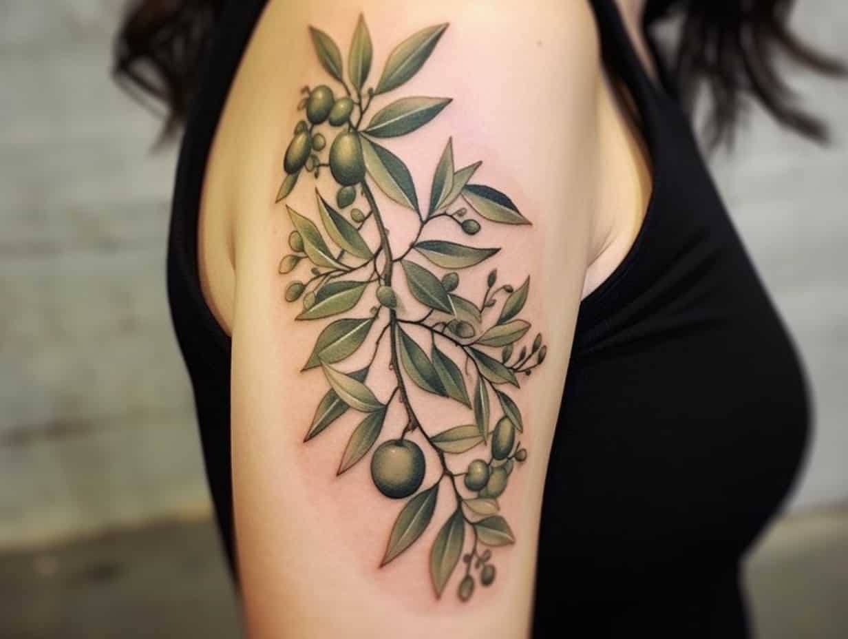 Olive Branch Tattoo Meaning: Symbolism Explained + Designs