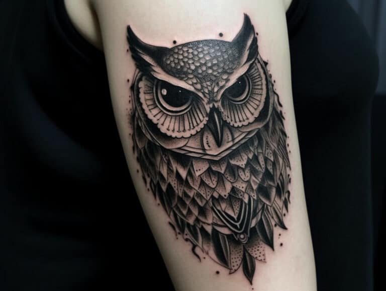 Owl Tattoo Meaning: Symbolism and Designs